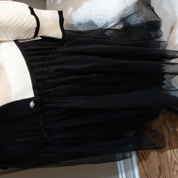 WD.NY XL& LARGE SIZE Black Asymmetrical Skirt Elastic Waist Pull On - Picture 11 of 13